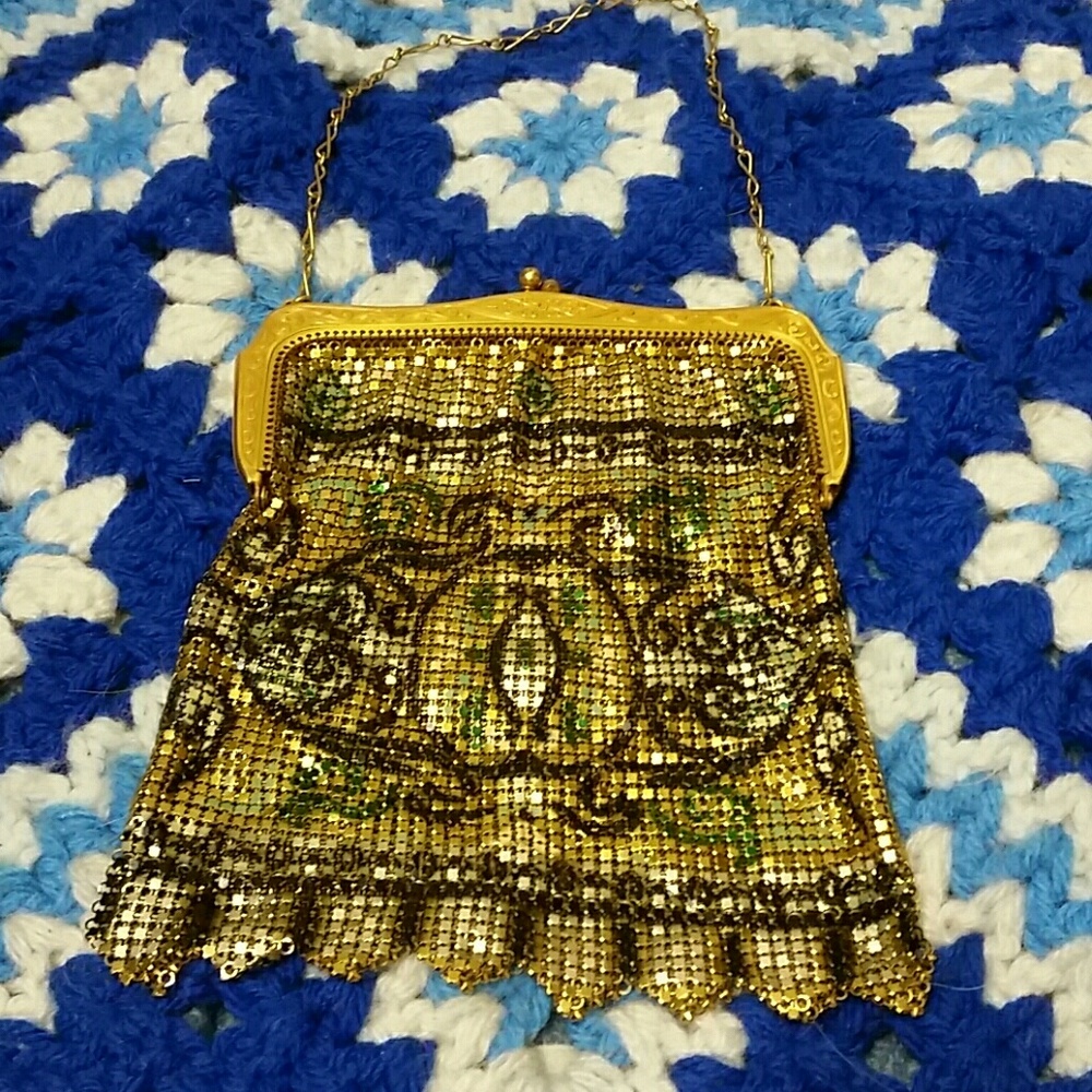 Whiting and Davis vintage mesh bag
